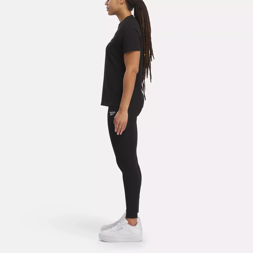 Identity Small Logo Cotton Leggings - Image 2