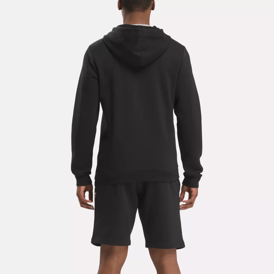 Identity Small Logo Fleece Full-Zip Hoodie - Image 2