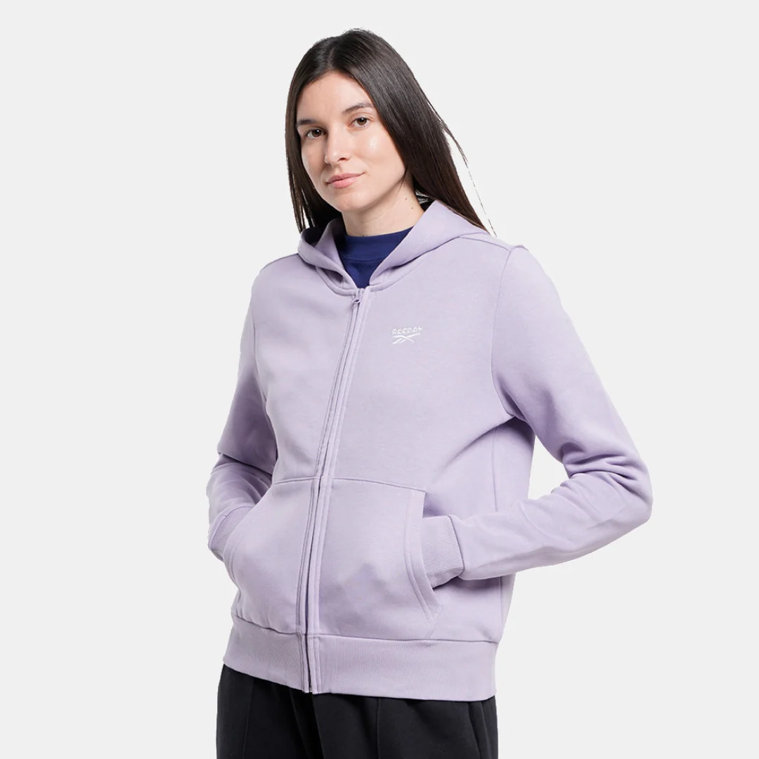 Identity Small Logo Fleece Full-Zip Hoodie - Image 3