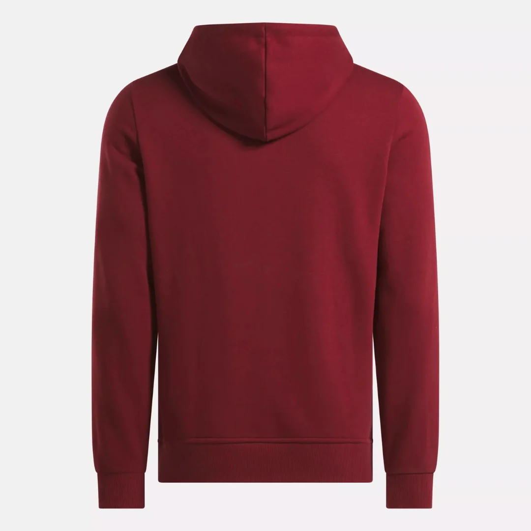 Identity Fleece Stacked Logo Hoodie - Image 5