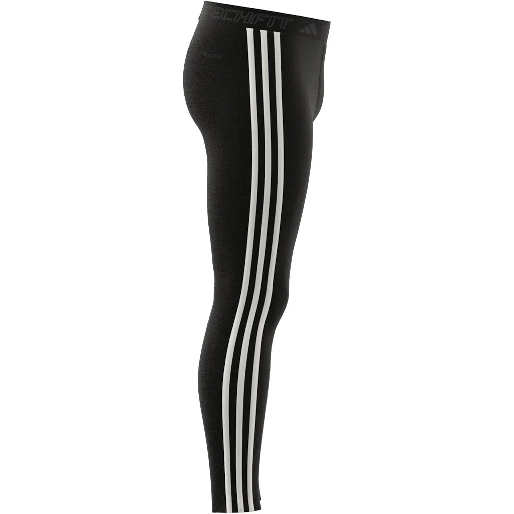 Techfit 3-Stripes Training Long Tights - Image 2