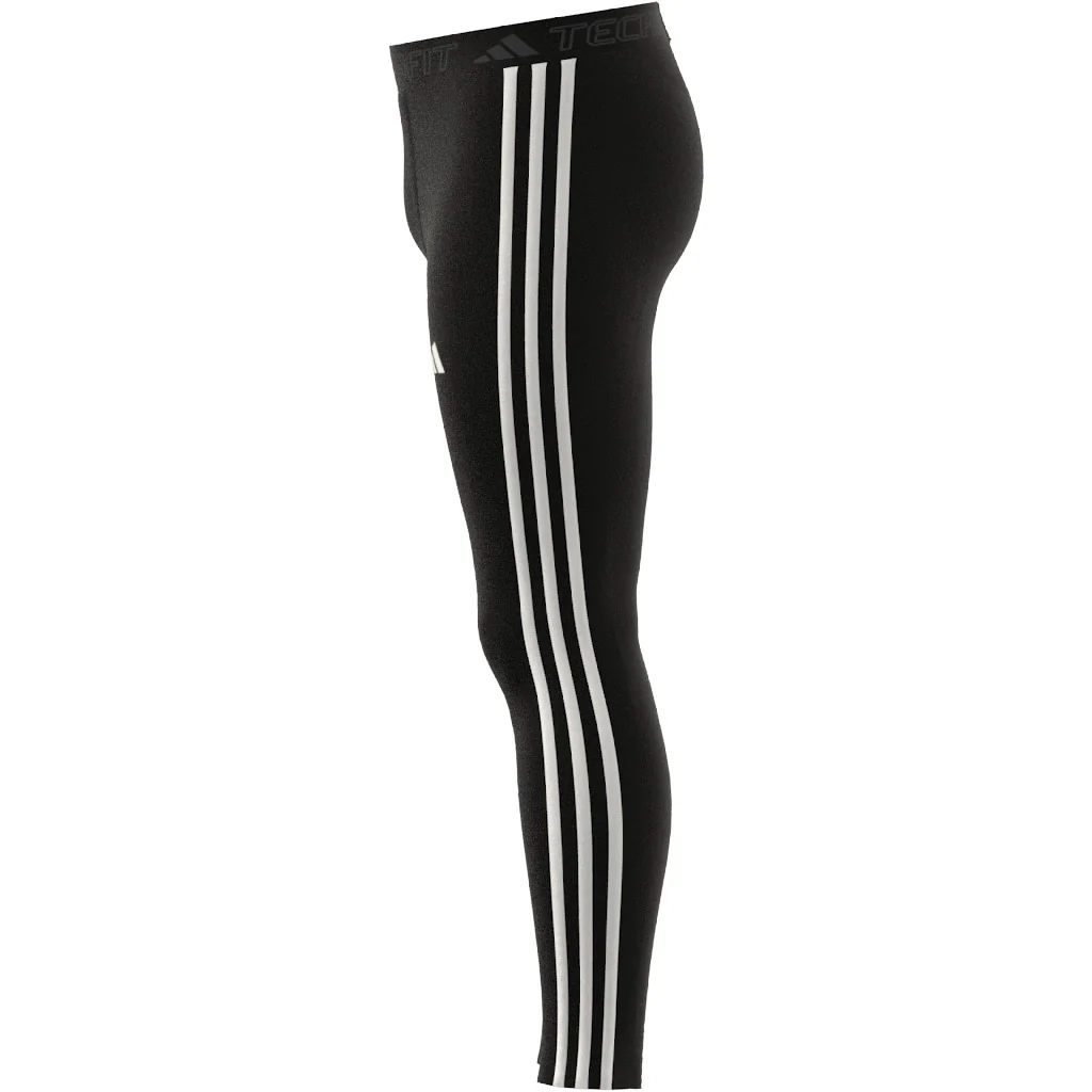 Techfit 3-Stripes Training Long Tights - Image 3