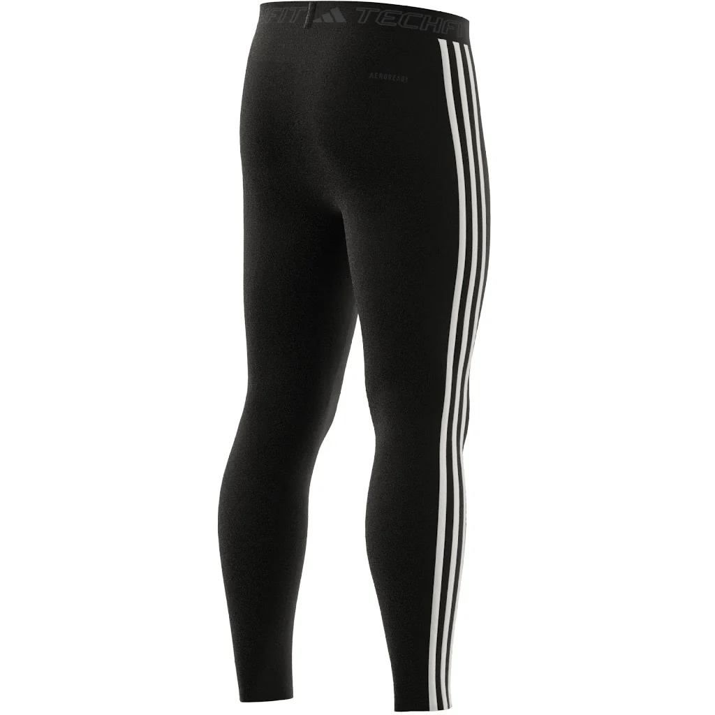 Techfit 3-Stripes Training Long Tights - Image 5
