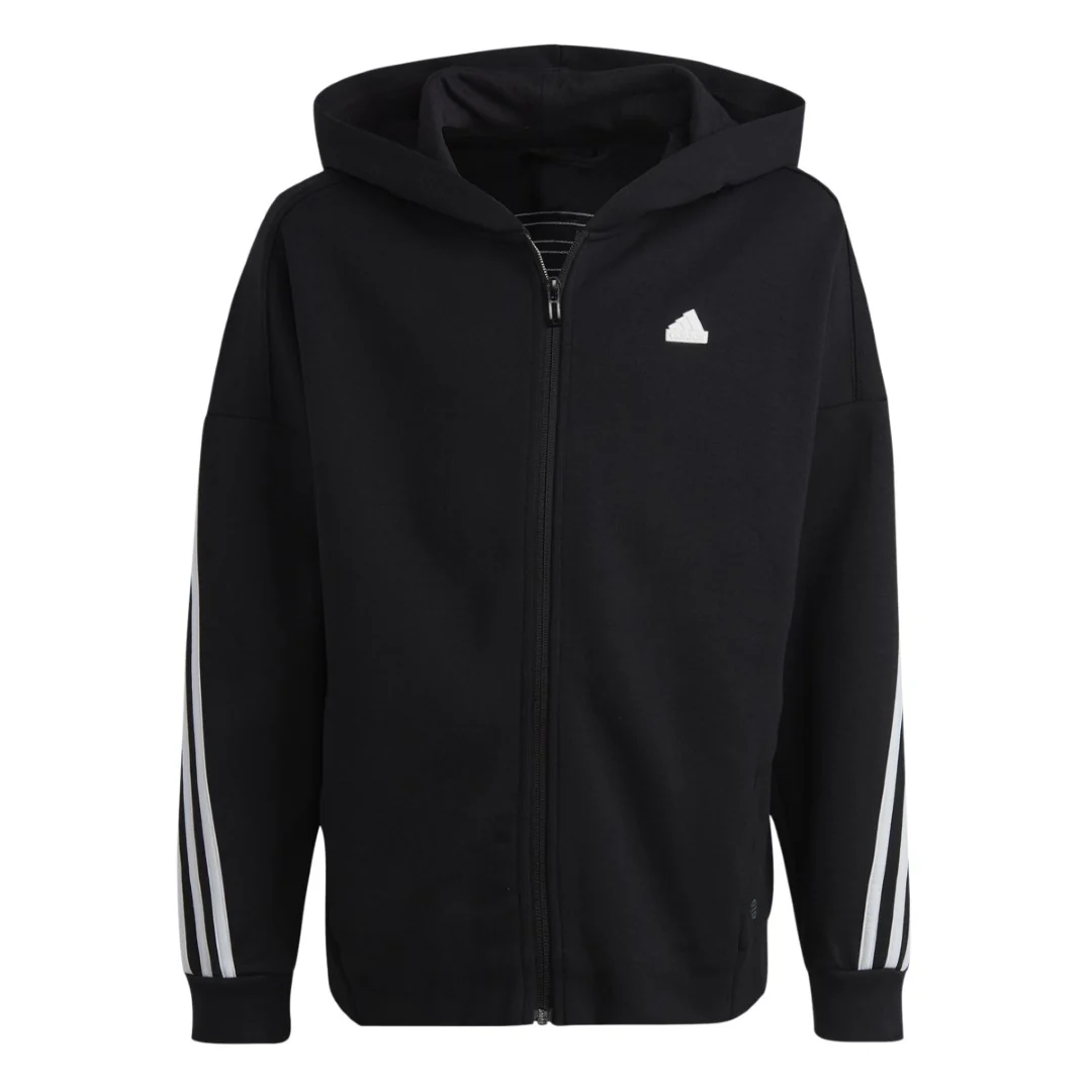 Future Icons 3-Stripes Full-Zip Hooded Track Top - Image 7