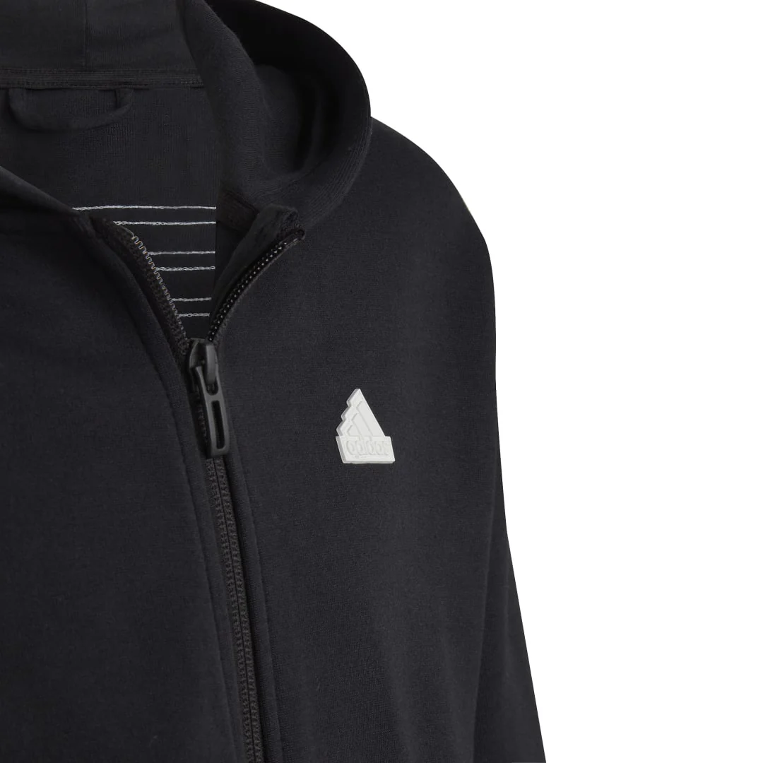 Future Icons 3-Stripes Full-Zip Hoodie - Image 4