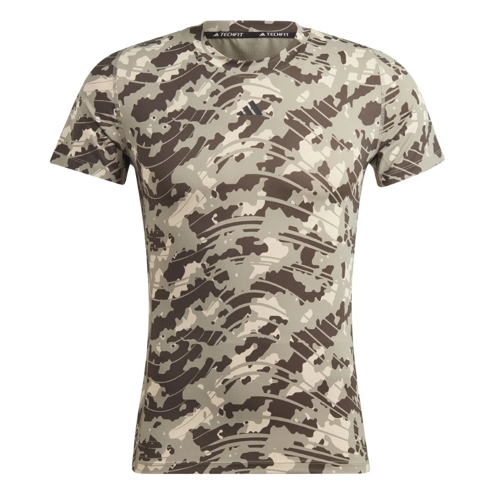 Techfit Allover Print Training T-shirts - Image 3