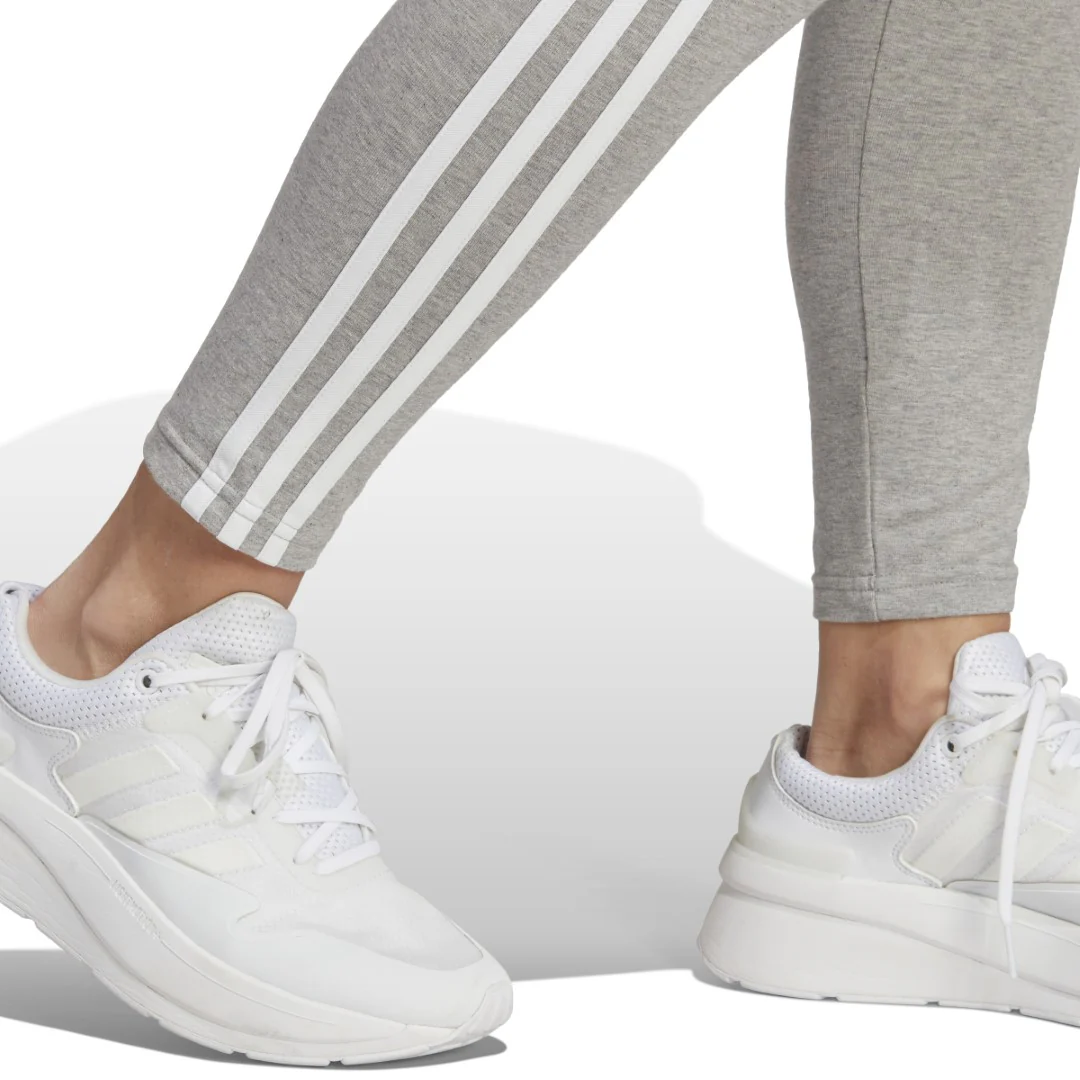 Essentials 3-Stripes High-Waisted Single Jersey Leggings - Image 5