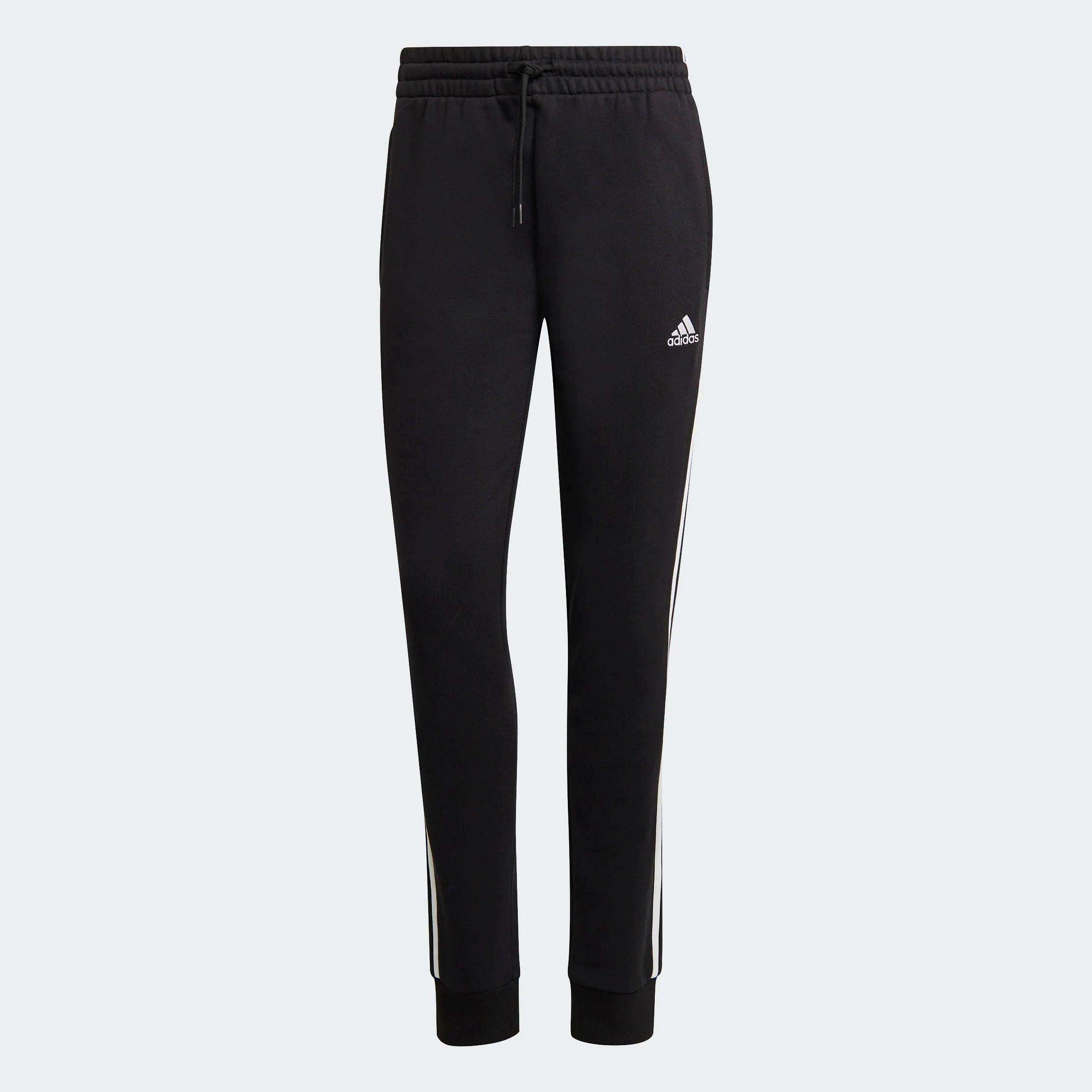 Essentials 3-Stripes French Terry Cuffed Joggers - Image 3