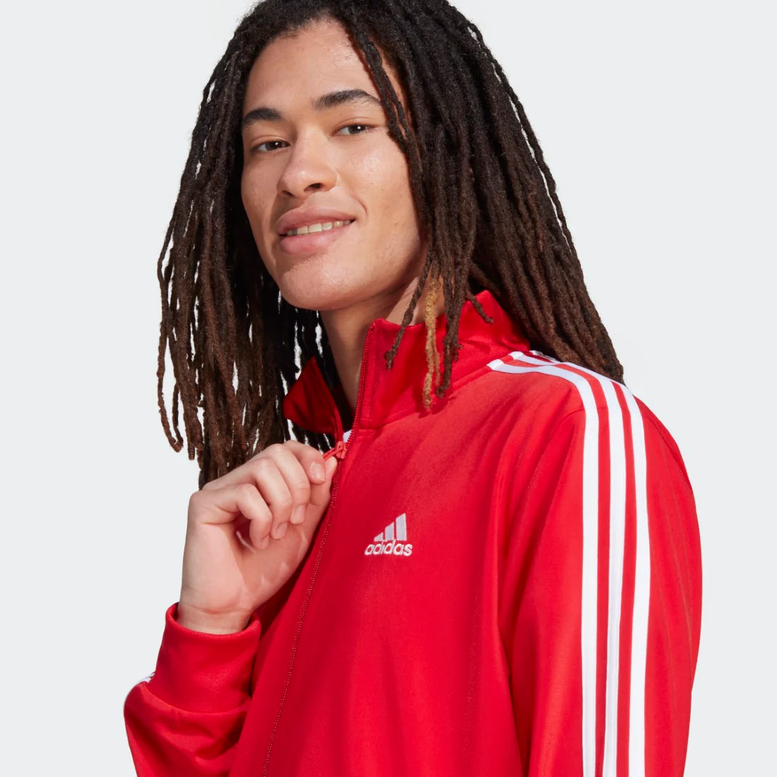 Basic 3-Stripes Tricot Track Suit - Image 4