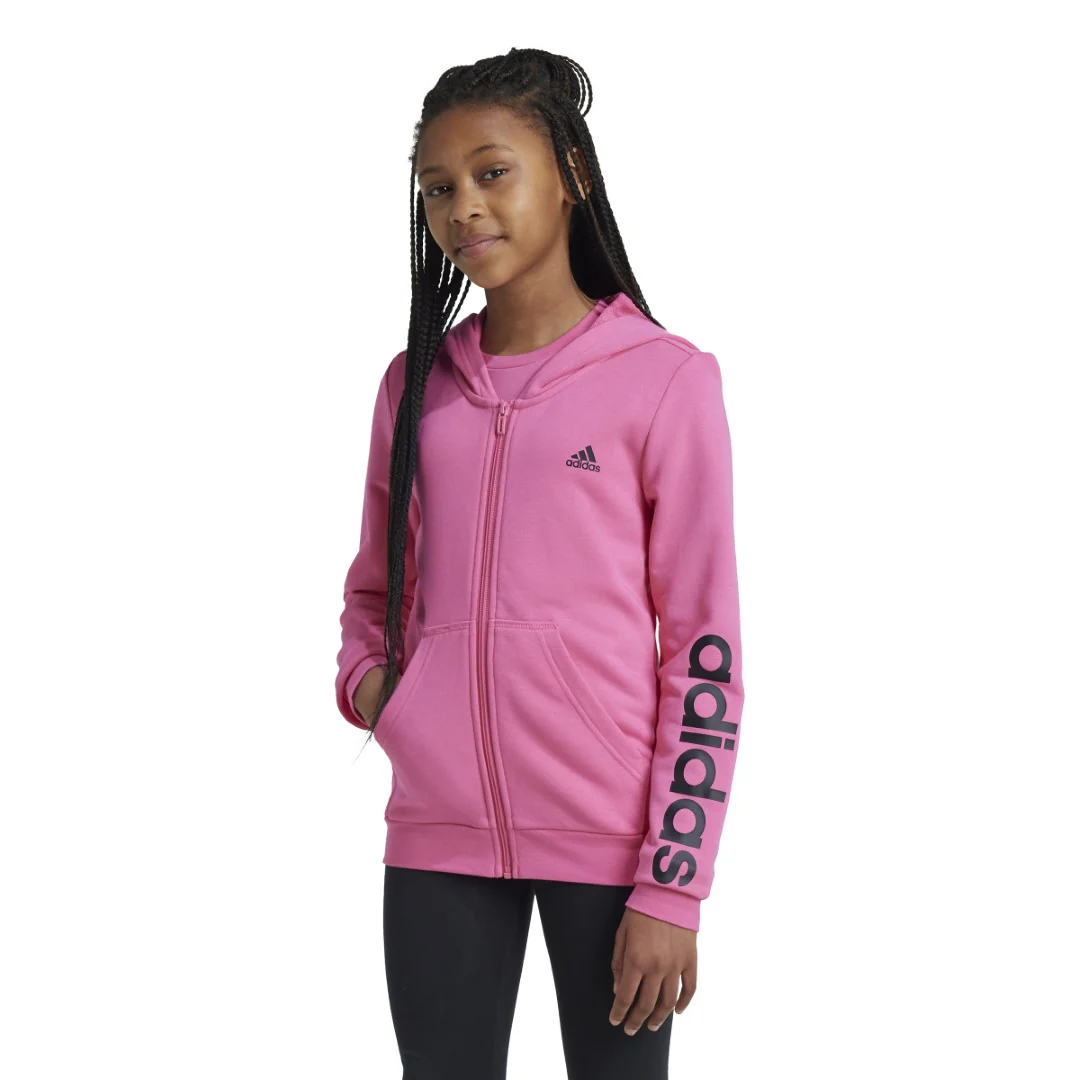 Essentials Linear Logo Full-Zip Hoodie - Image 6