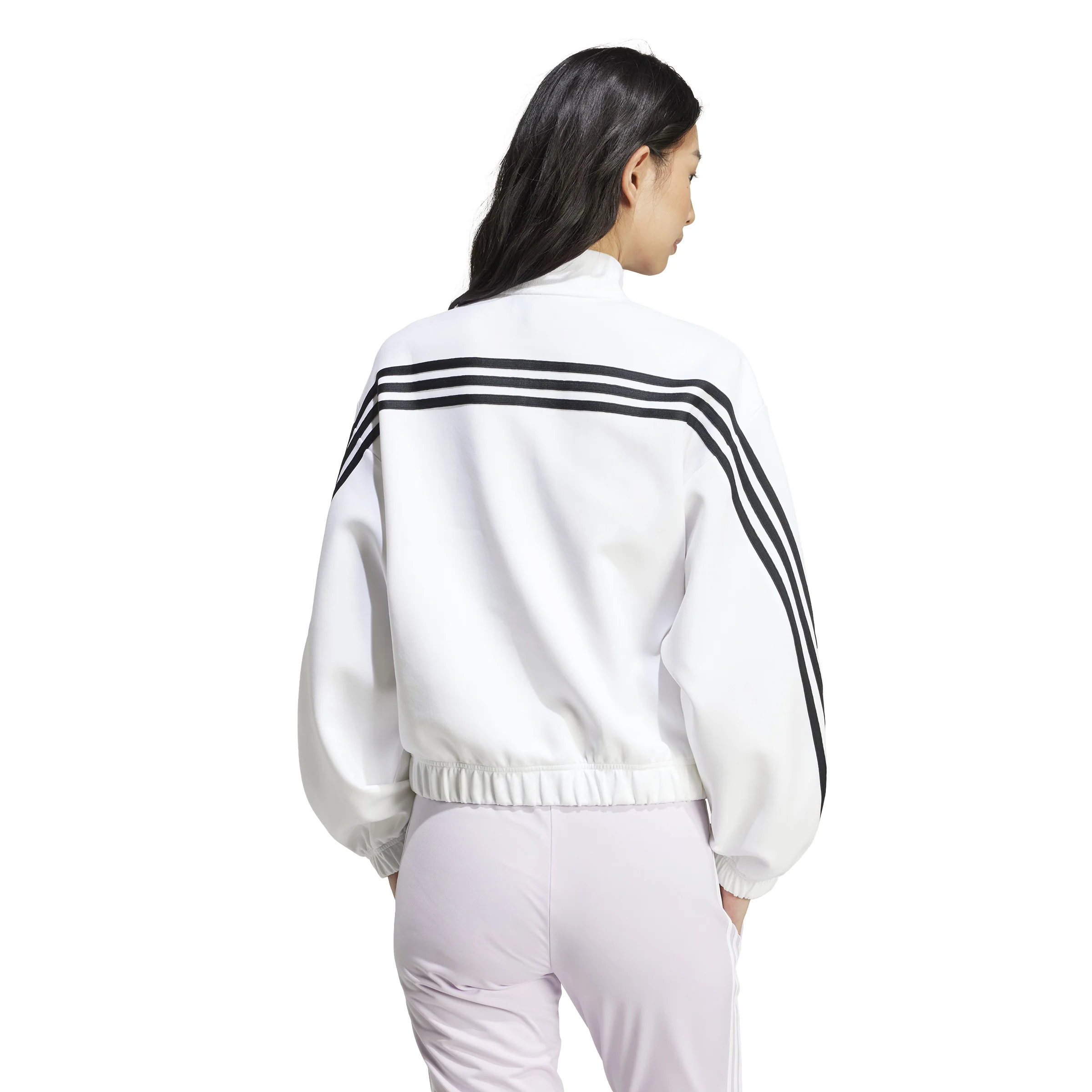 Future Icons Three Stripes 1/4 Zip Top - Image 5