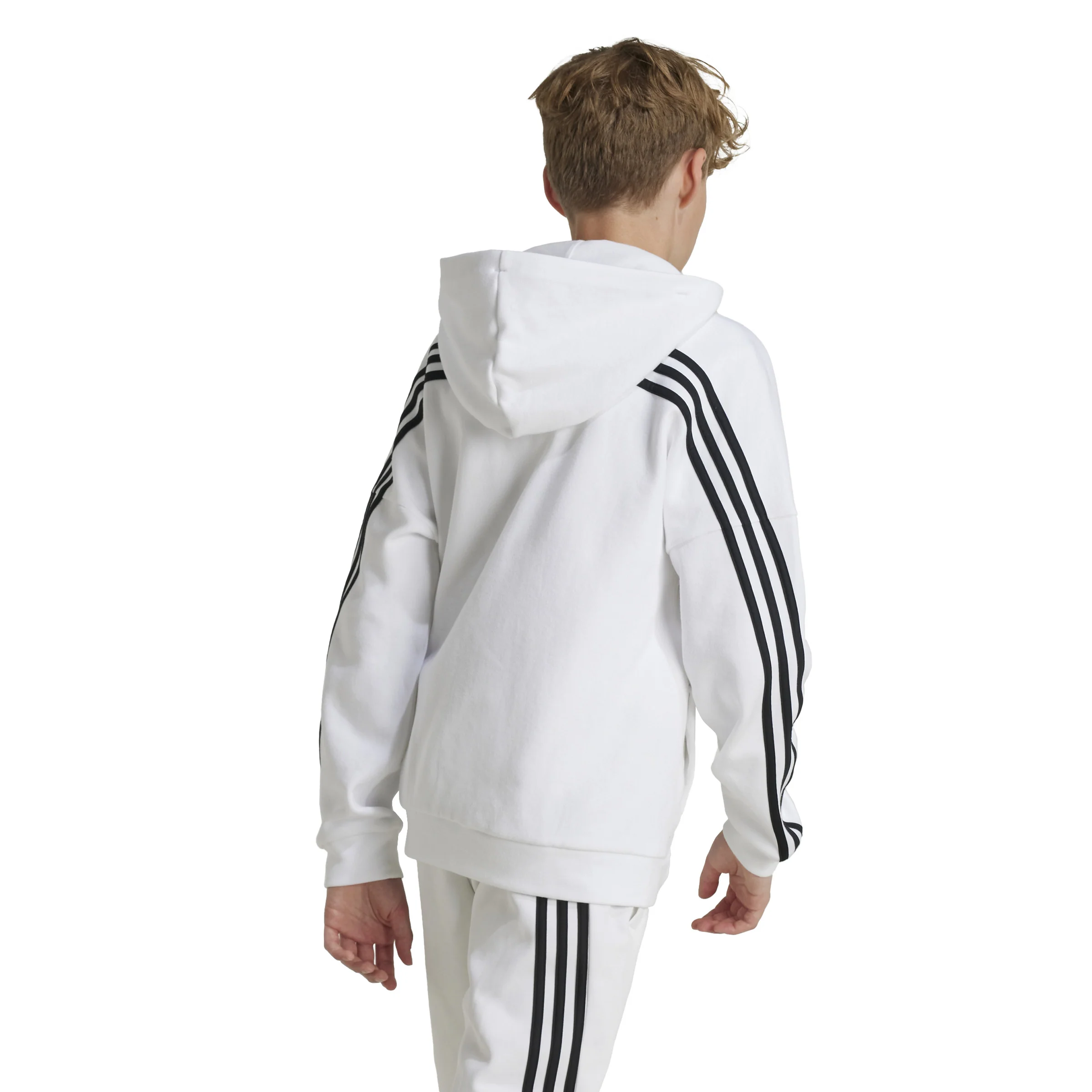Future Icons 3-Stripes Full-Zip Hooded Track Top - Image 5