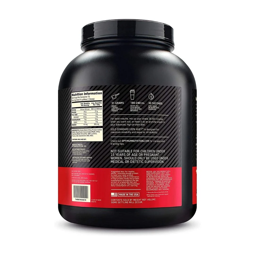 100% Whey Gold - Image 2