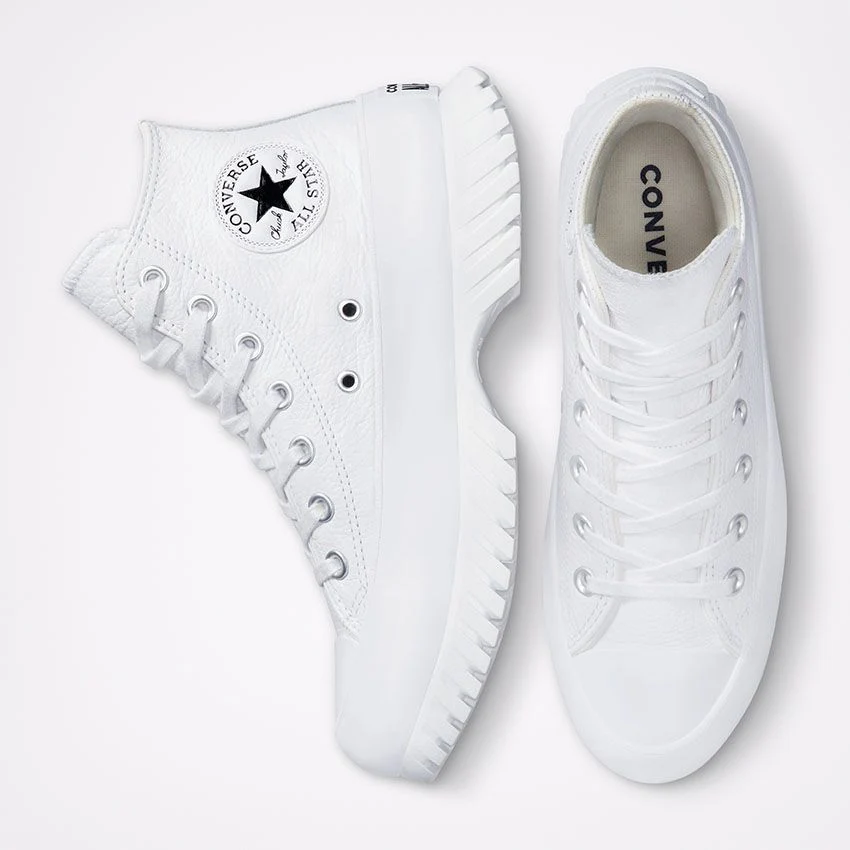 Chuck Taylor All Star Lugged 2.0 Leather High Top Shoes - Image 4