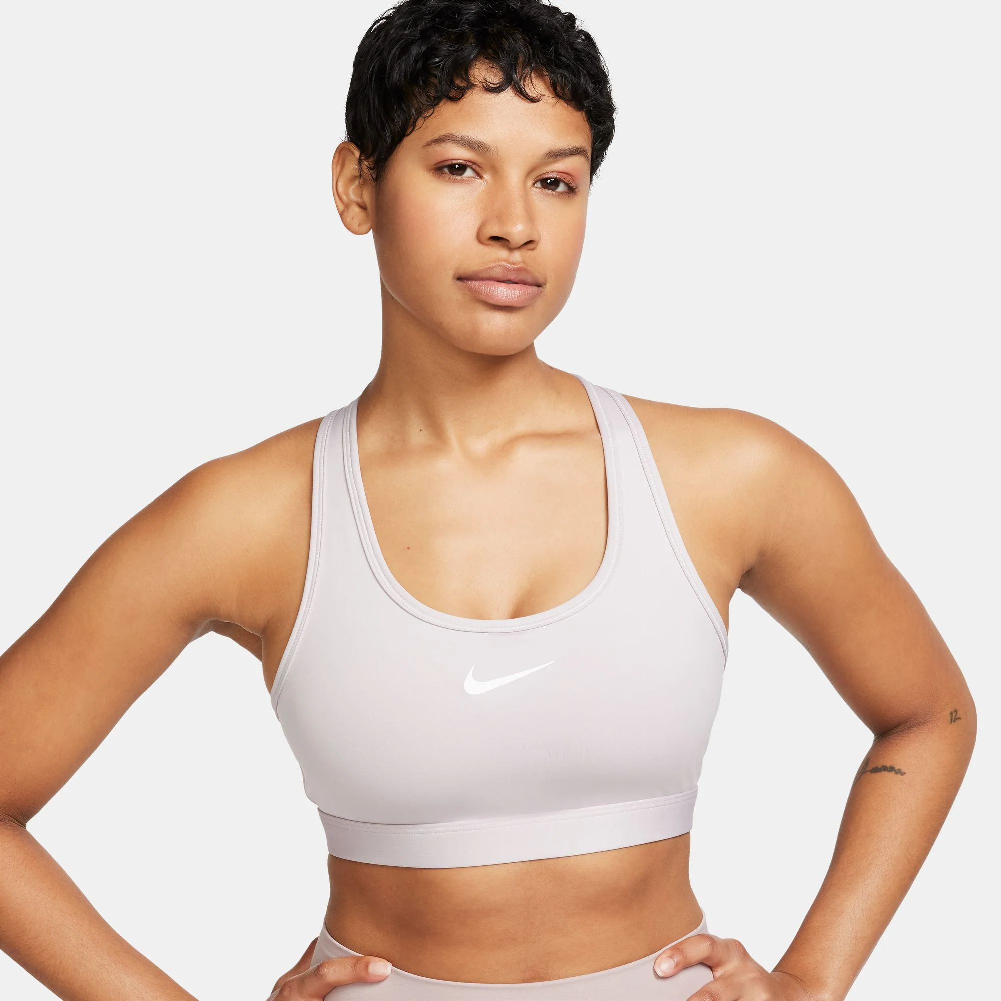 Swoosh Padded Sports Bra - Image 4