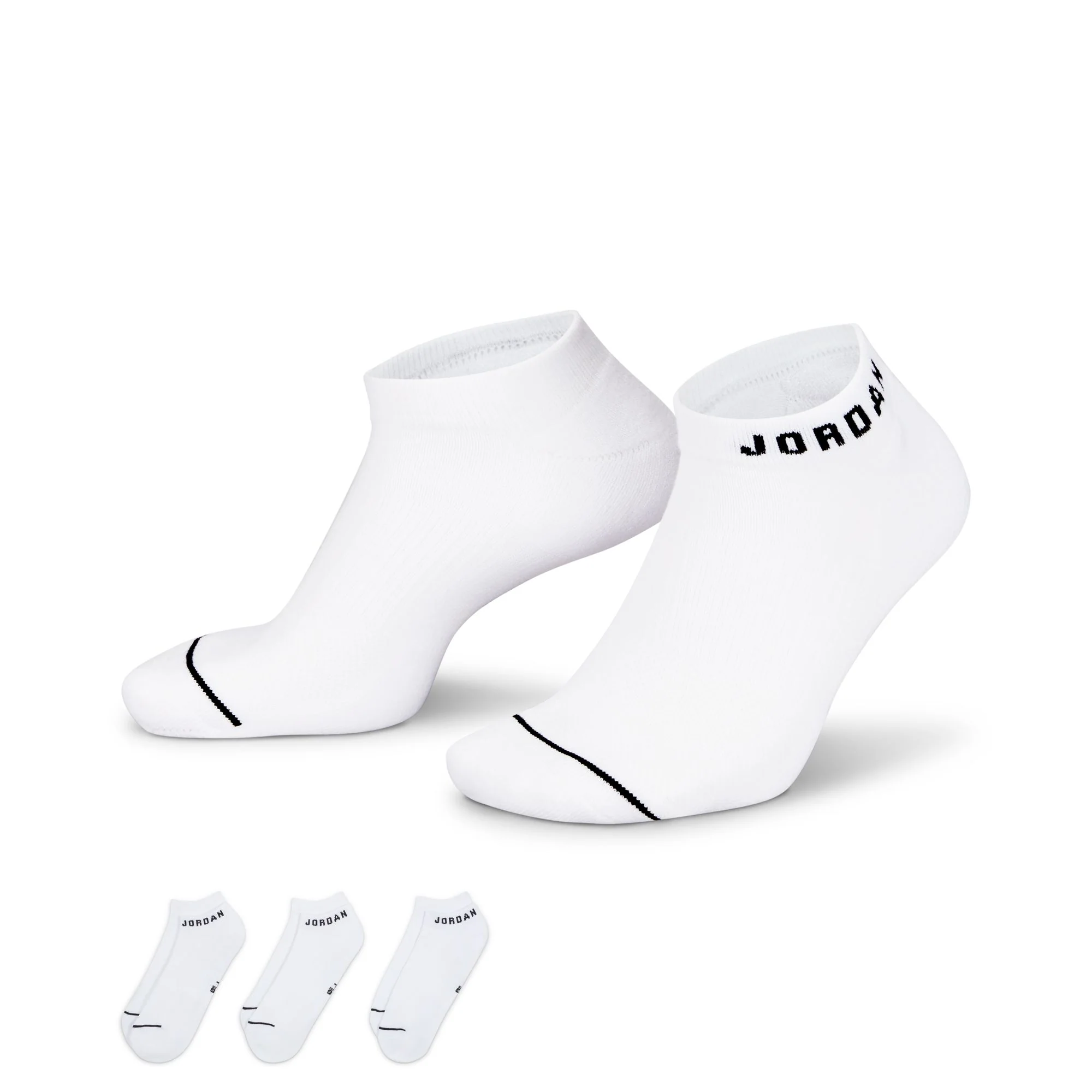 Jordan Everyday No-Show Socks (3 Pairs)