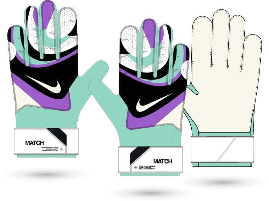Match Football Goalkeeper Gloves - Image 3