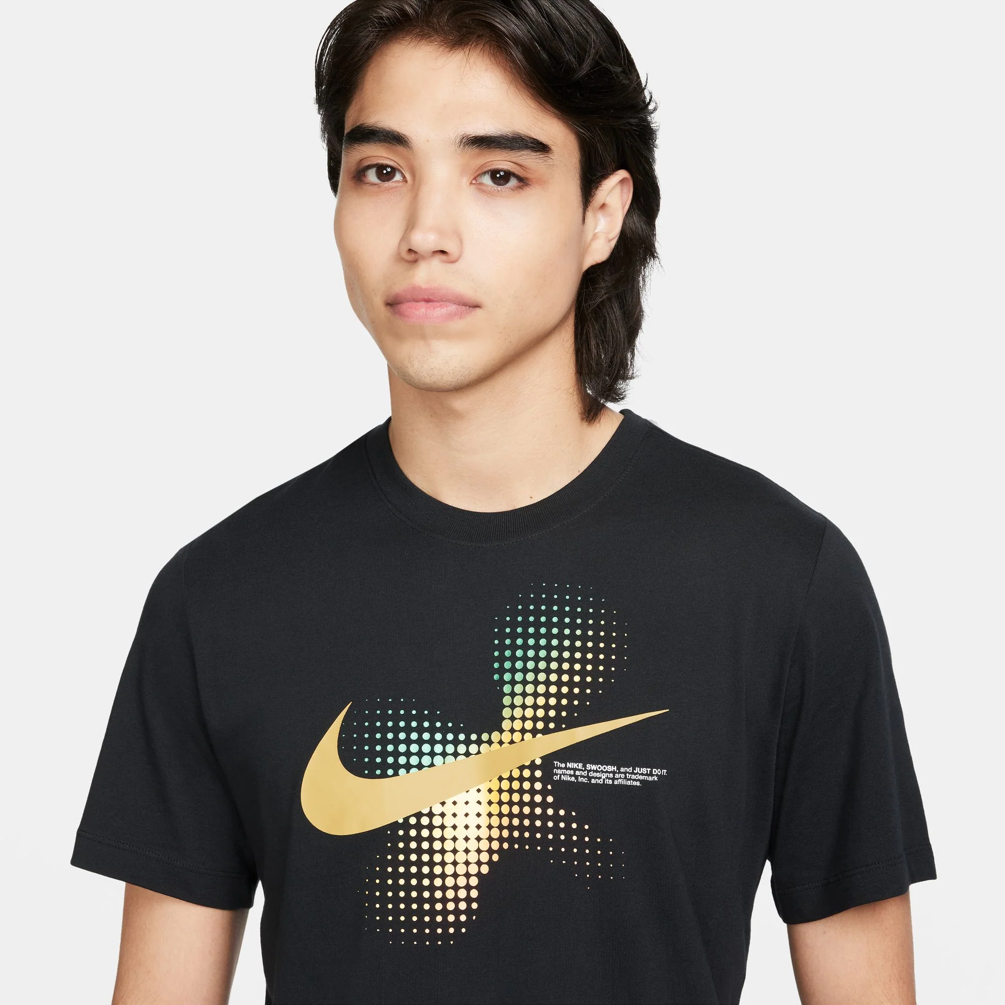Swoosh Dots Graphic T-shirt - Image 4