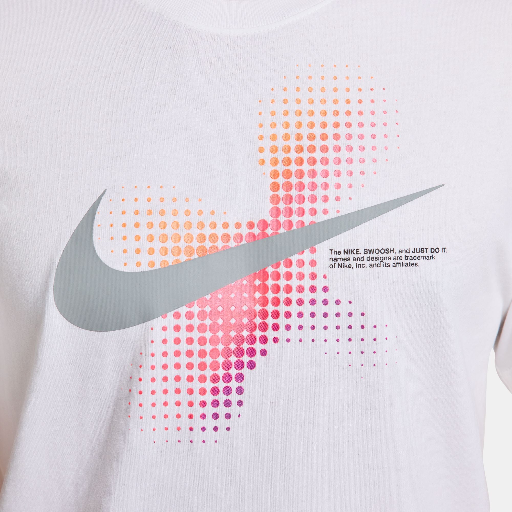 Swoosh Dot Print Graphic T-shirt - Image 3