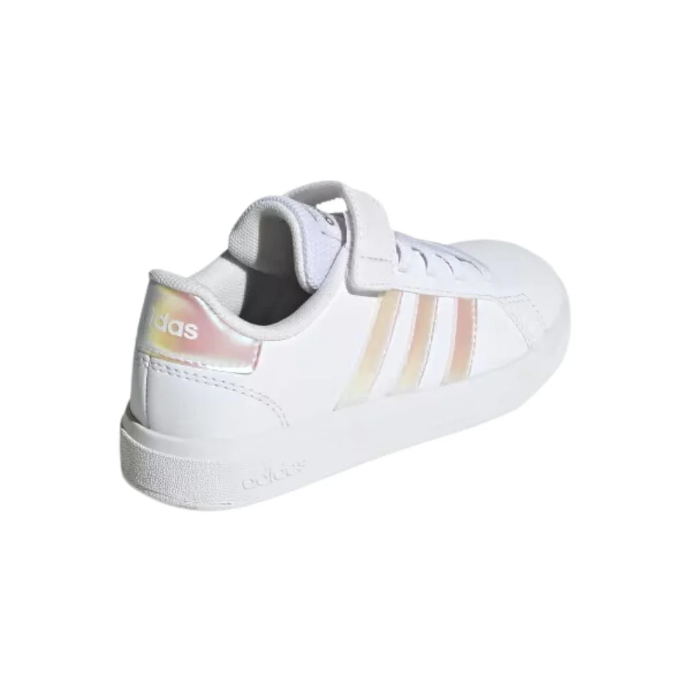 Grand Court Lifestyle Court Elastic Lace and Top Strap Shoes - Image 2