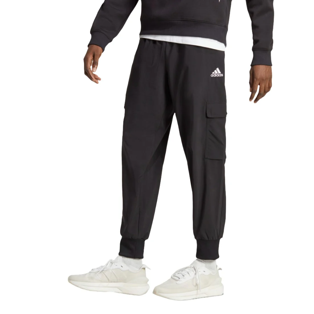 Essentials Small Logo Woven Cargo Ankle-Length Pants