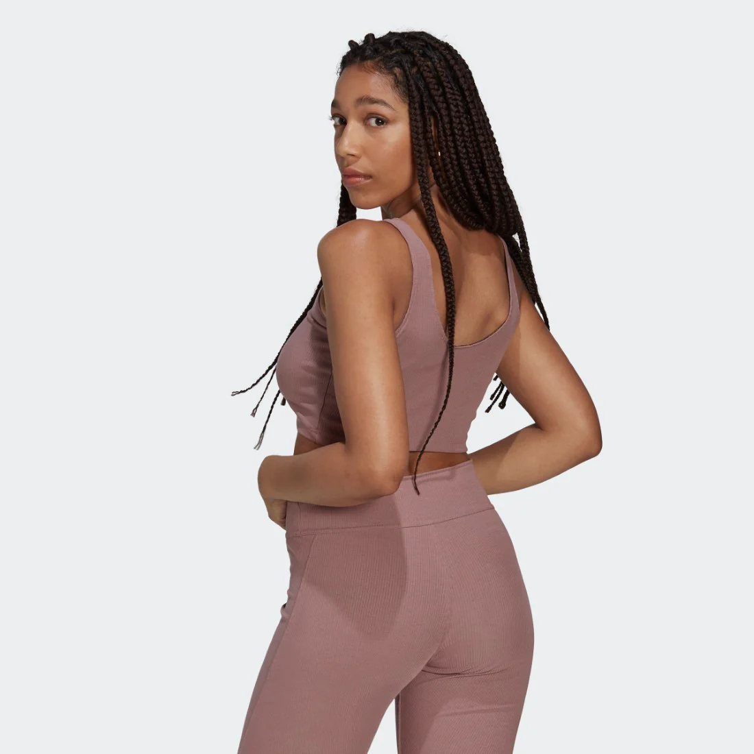 Rib Cropped Top - Image 3