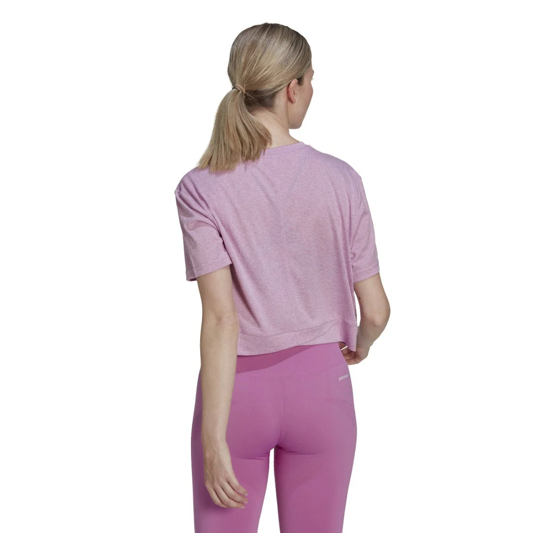 Aeroready Studio Loose Crop T-Shirt - Image 2