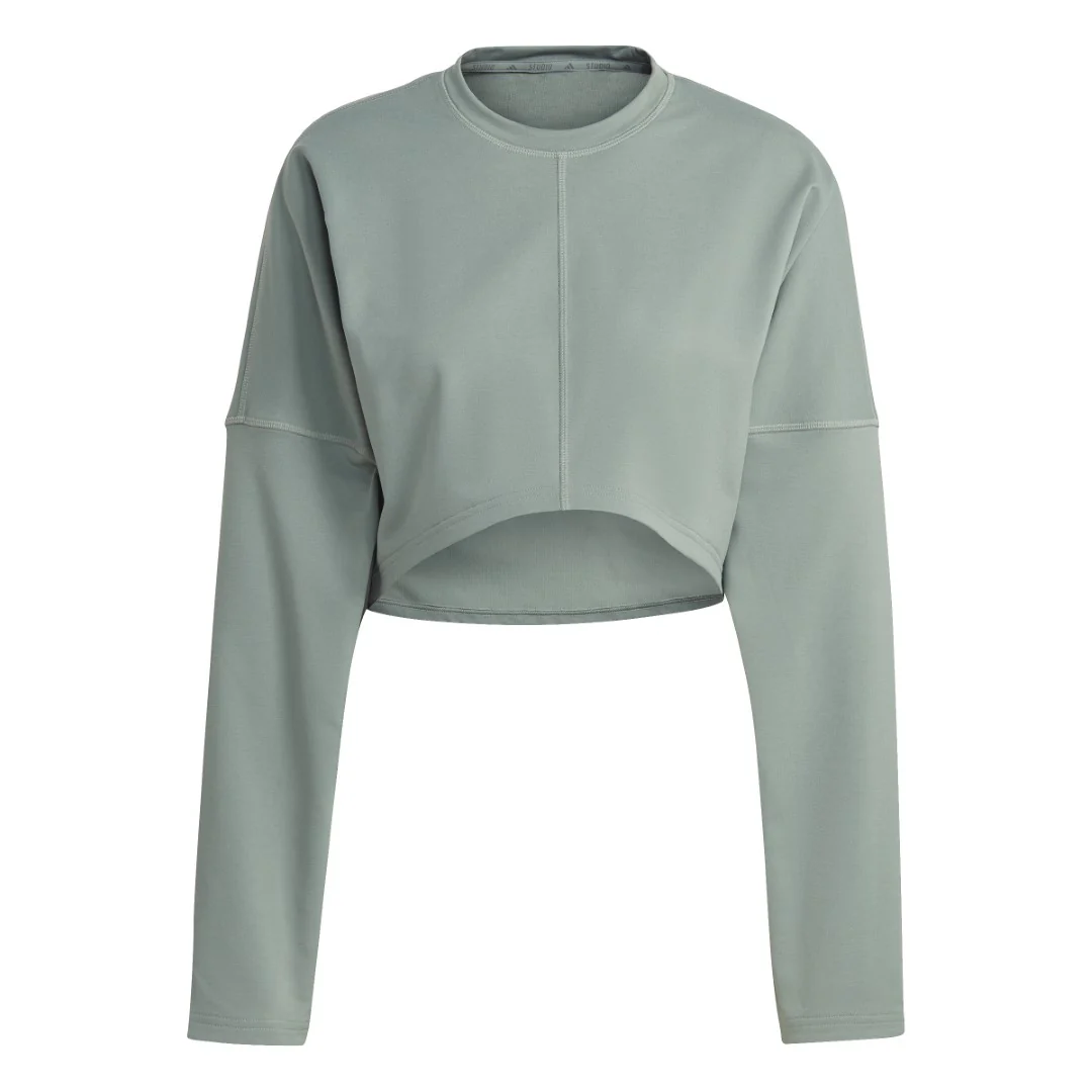 Yoga Studio Crop Sweatshirt - Image 7