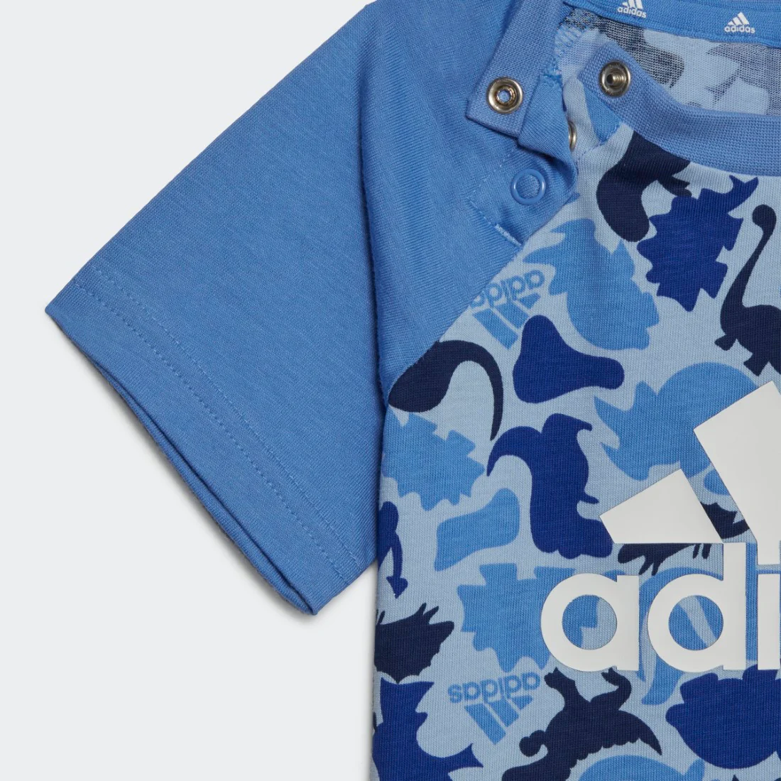 Dino Camo Allover Print Tee and Short Set - Image 6