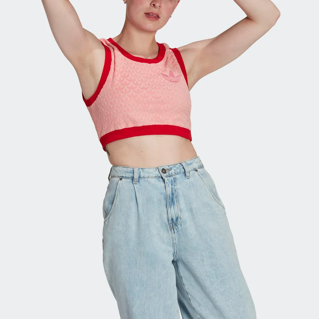 Adicolor 70s Monogram Crop Top - Image 4
