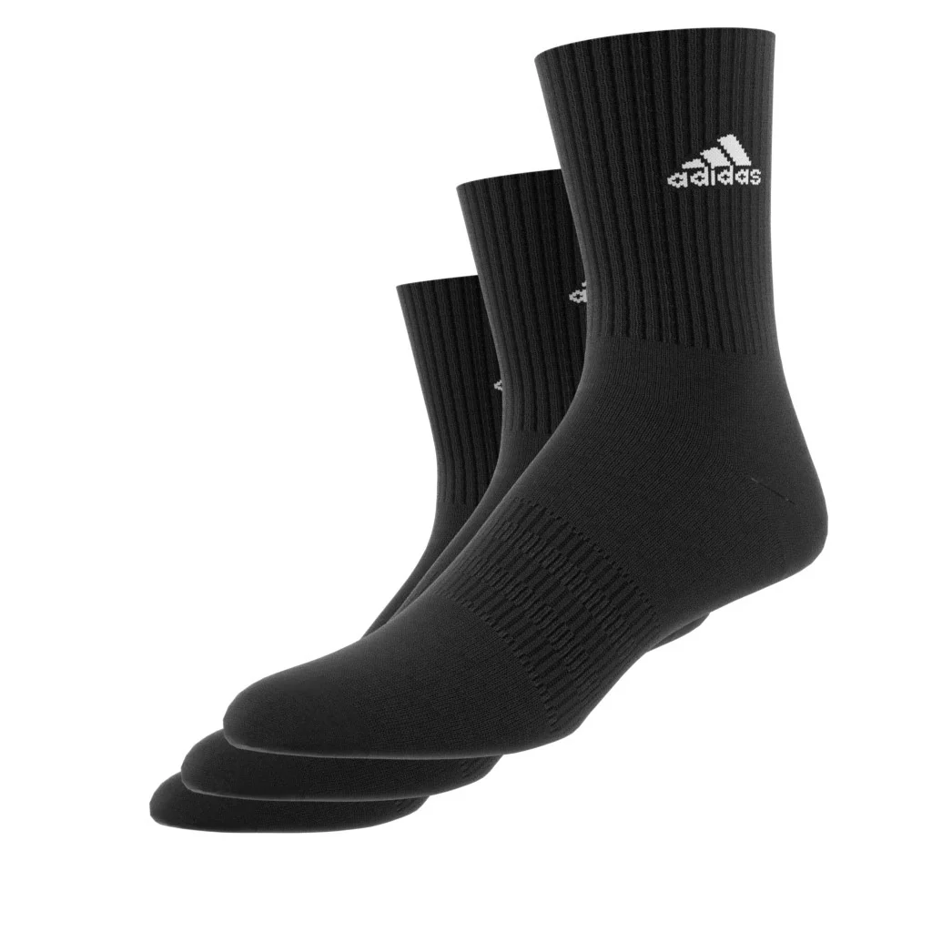 Cushioned Crew Socks 3 Pairs - Image 3