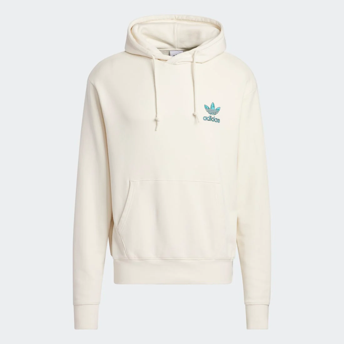Stacked Trefoil Earth Hoodie - Image 3