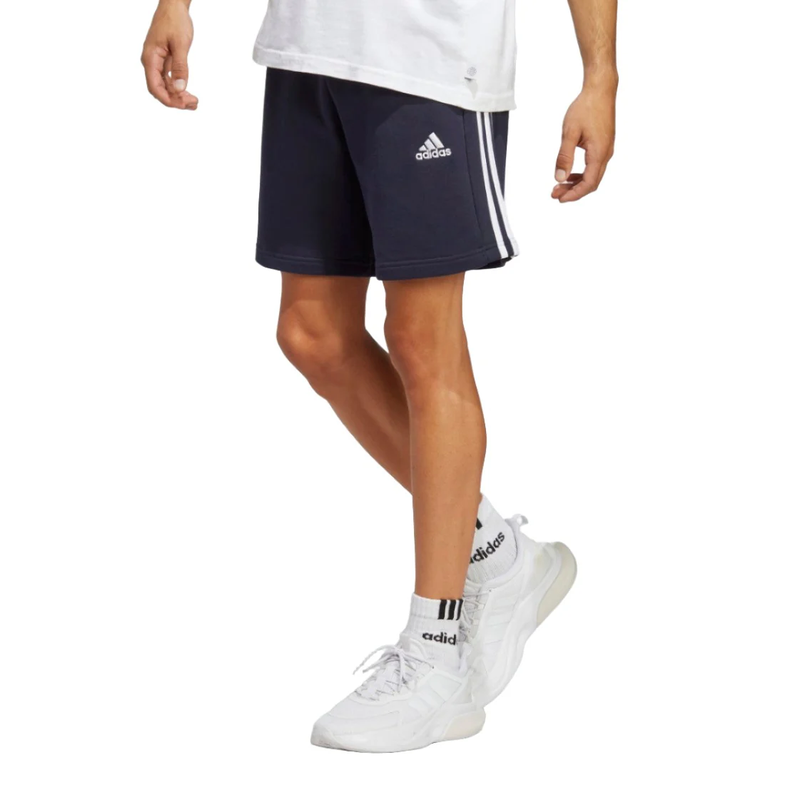 Essentials French Terry 3-Stripes Shorts