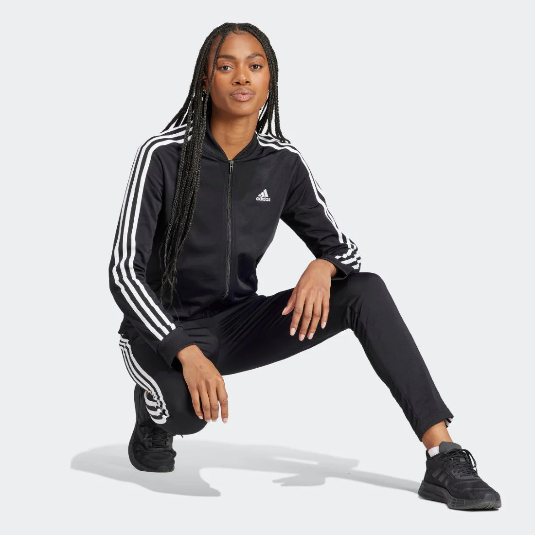 Essentials 3-Stripes Tracksuit - Image 4