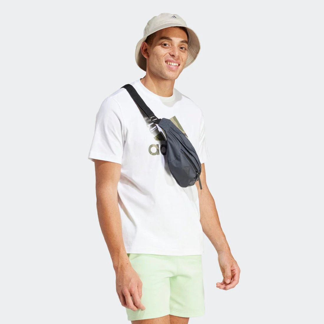 Camo Badge of Sport Graphic T-Shirt - Image 2
