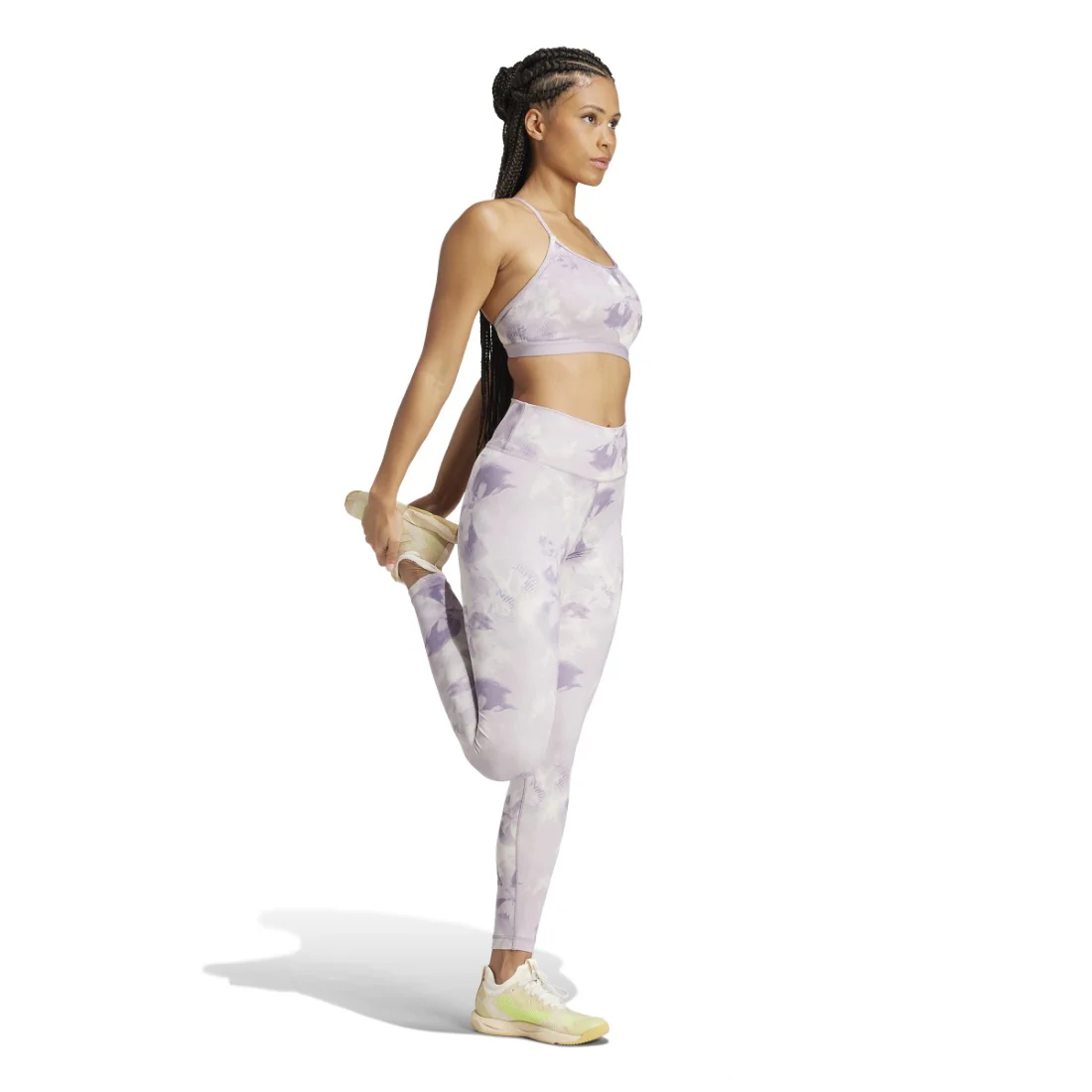 Train Essentials AOP Flower Tie-Dye Leggings - Image 3