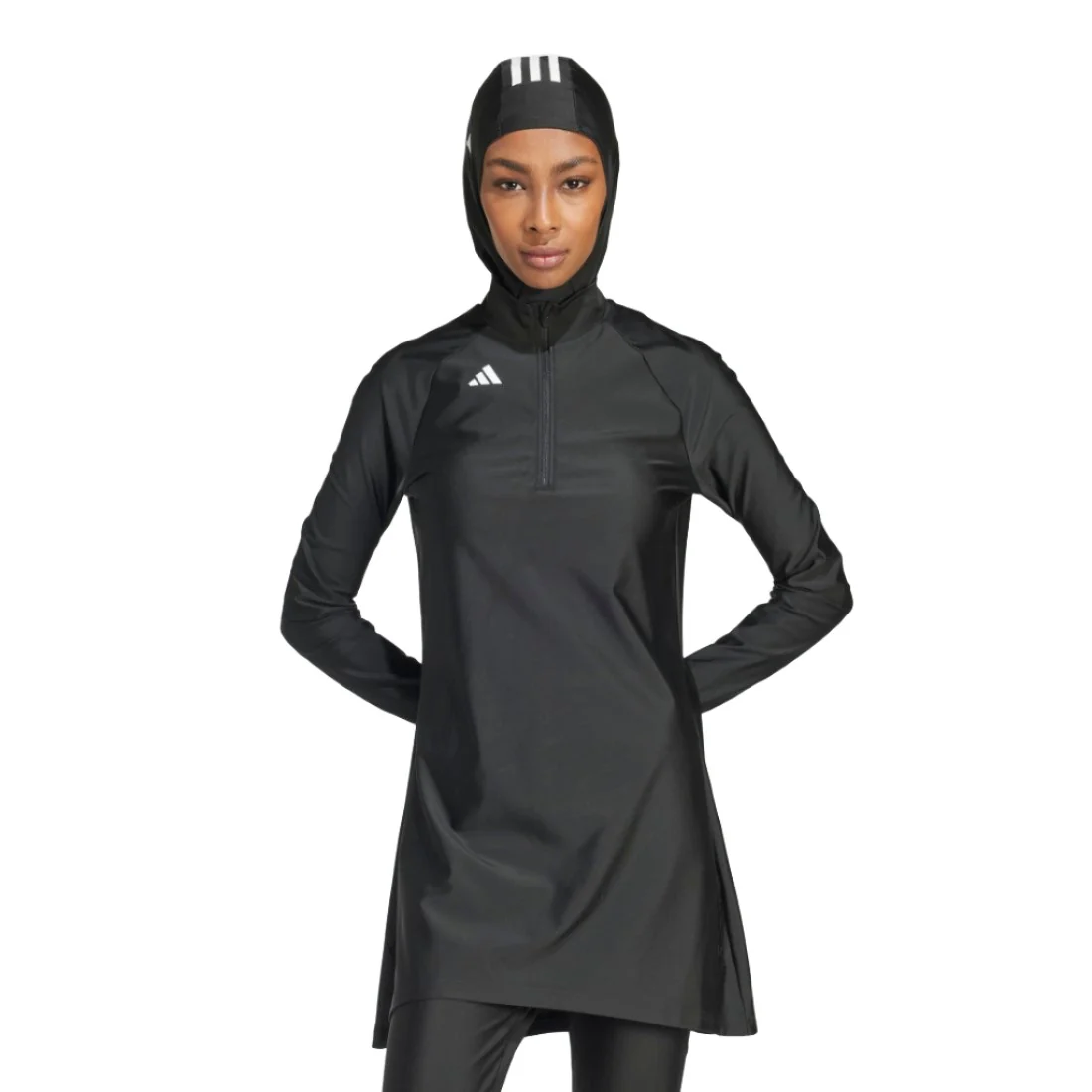 3-Stripes Swim Long Sleeve Top