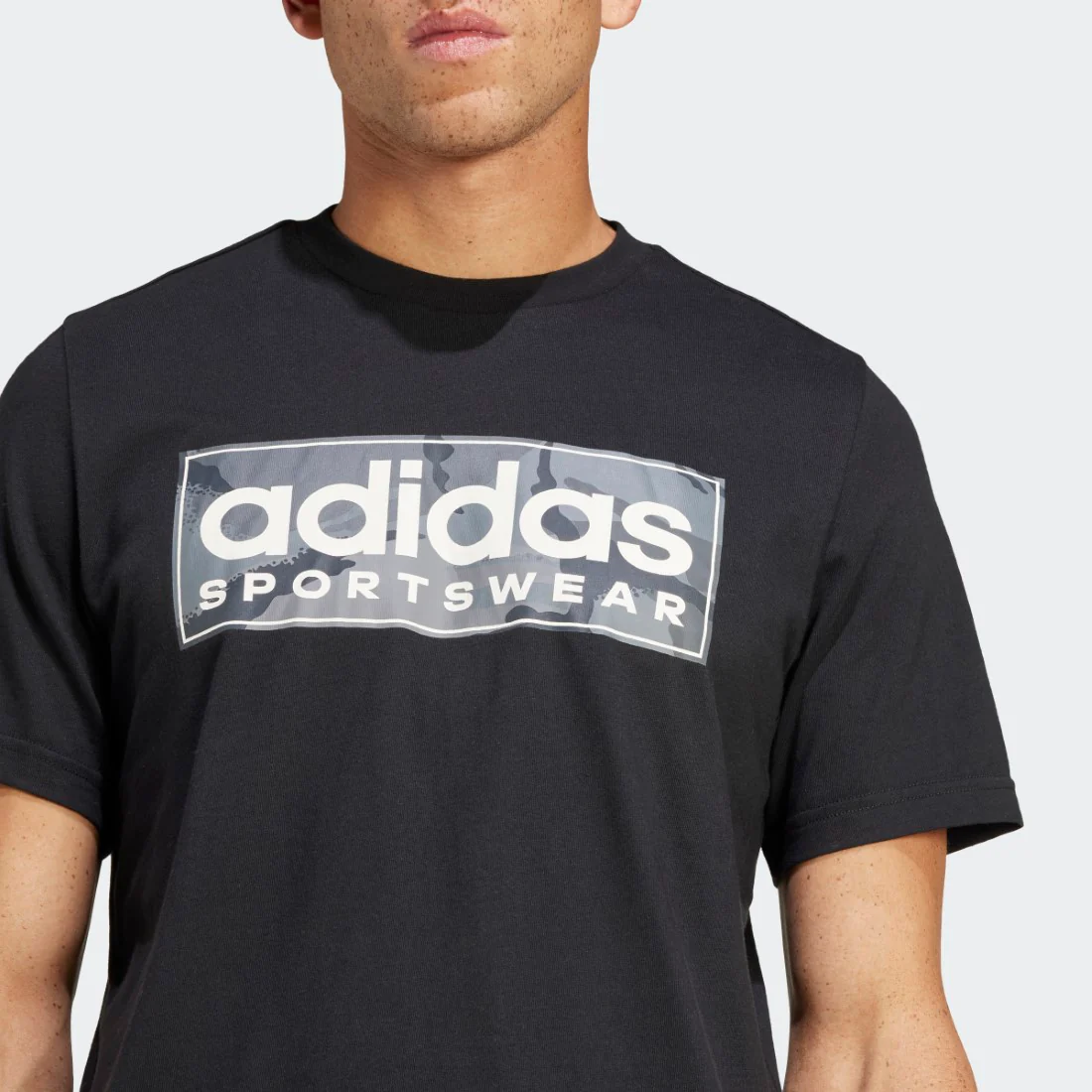 Camo Linear Graphic T-Shirt - Image 4