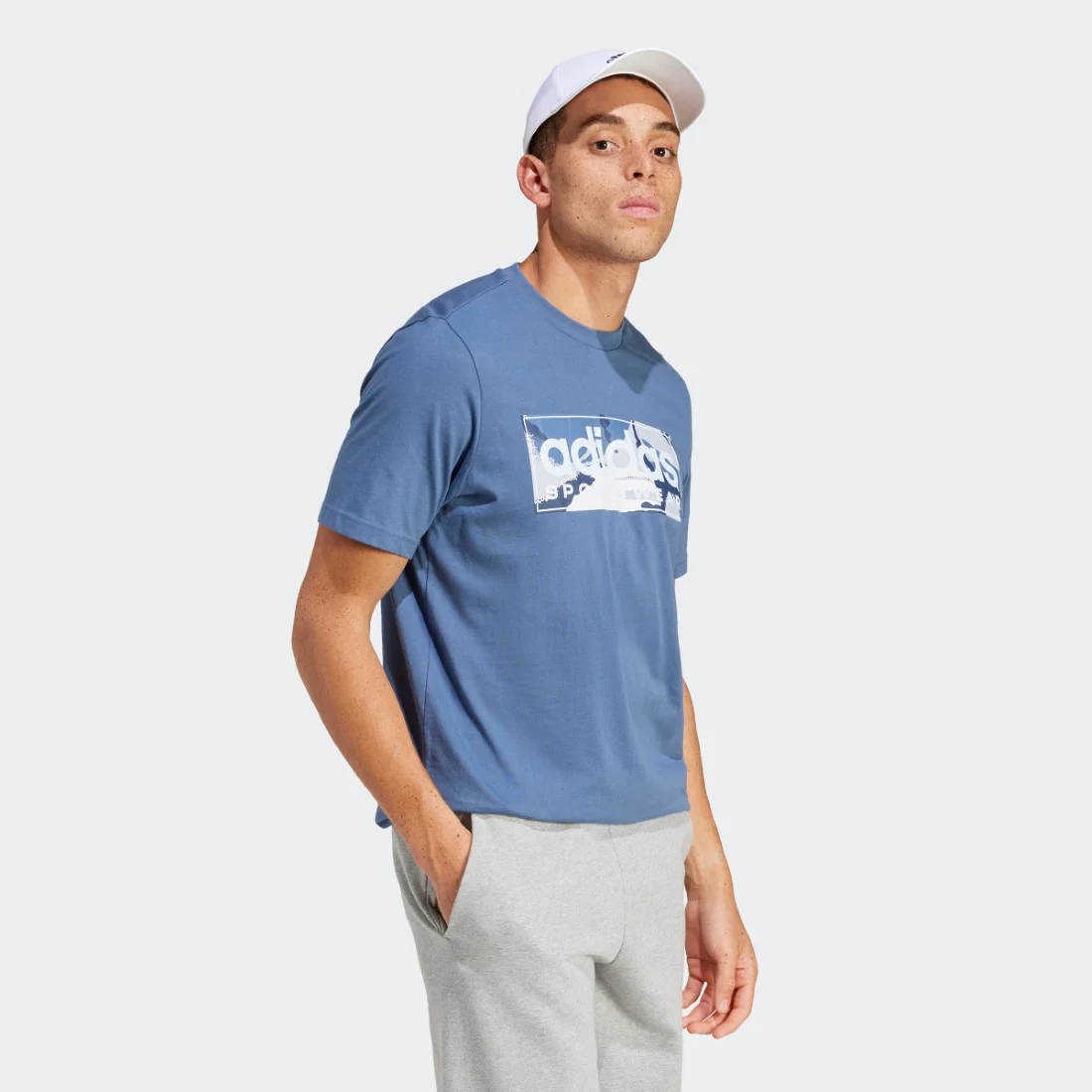 Camo Linear Graphic T-Shirt - Image 3