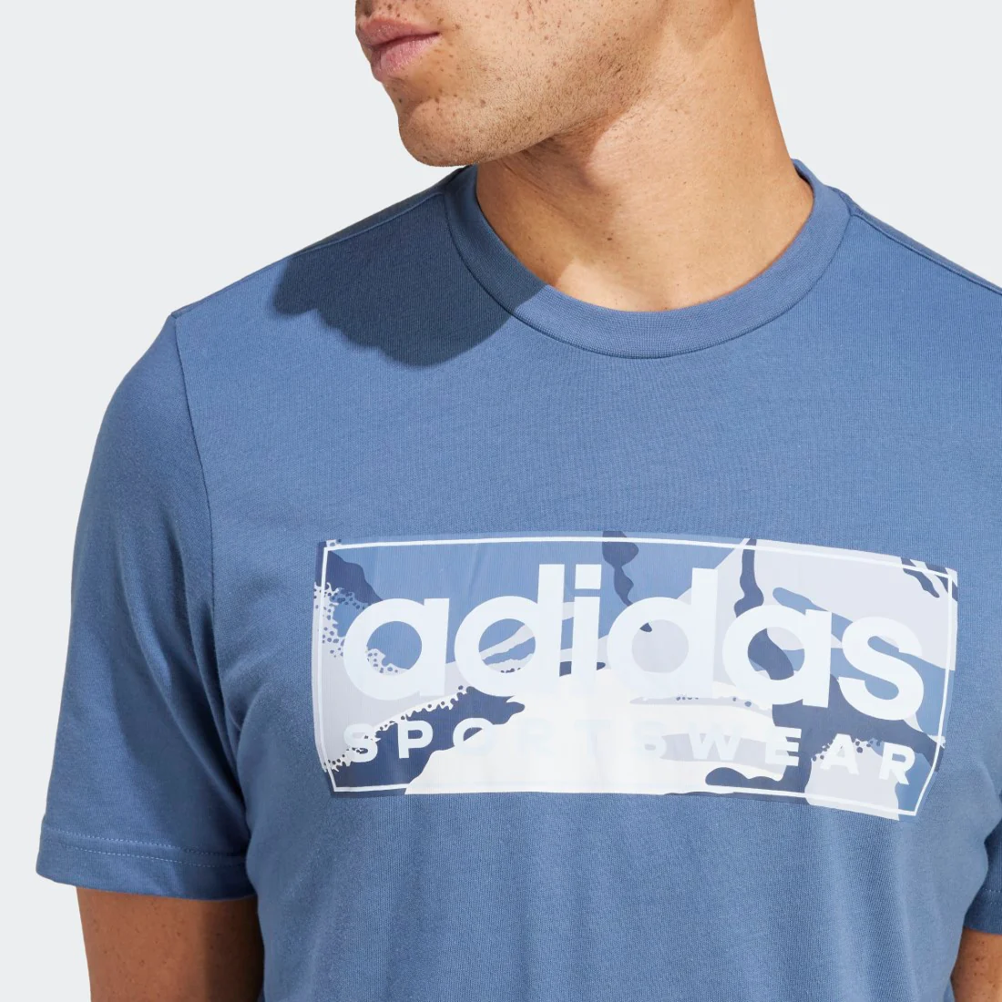 Camo Linear Graphic T-Shirt - Image 4