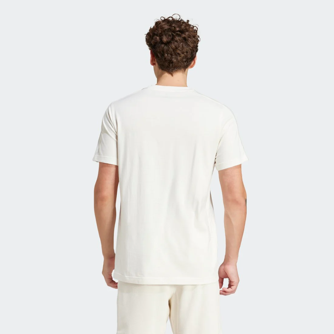Essentials Single Jersey 3-Stripes T-Shirt - Image 2