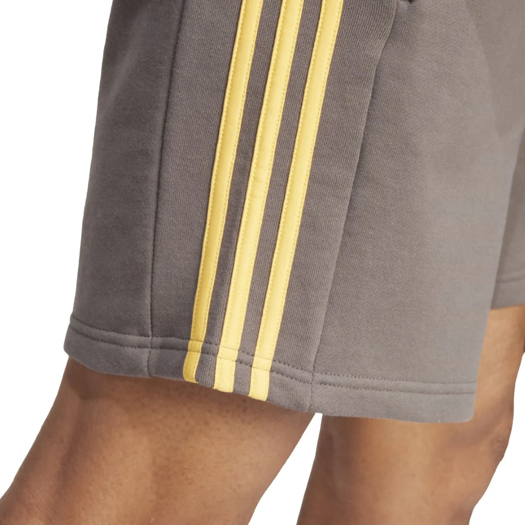 Essentials French Terry 3-Stripes Shorts - Image 5