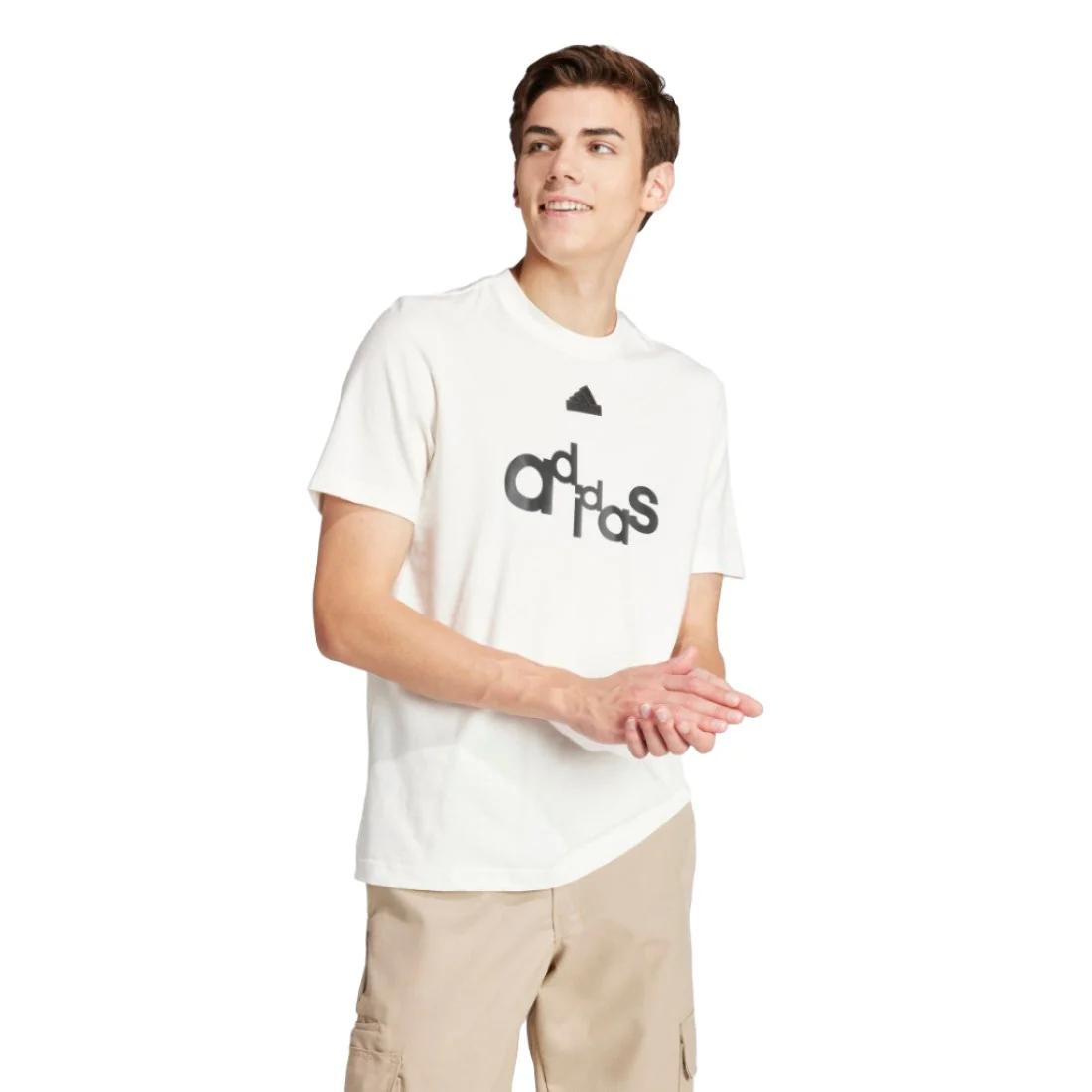 Graphic Print Fleece T-Shirt