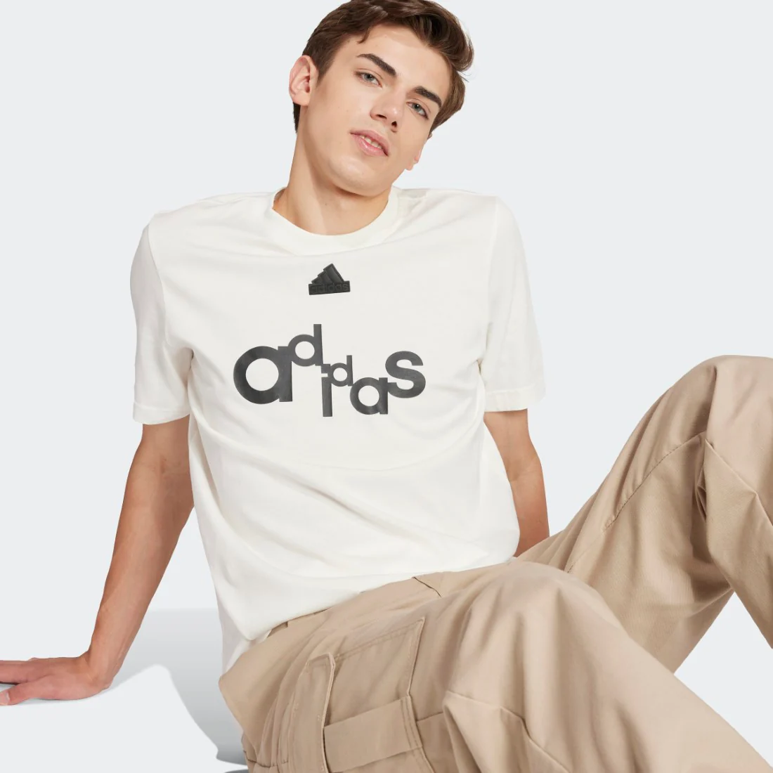 Graphic Print Fleece T-Shirt - Image 4