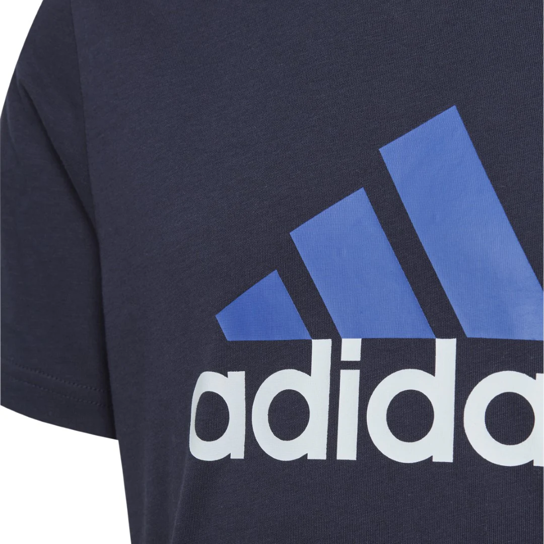 Essentials Two-Color Big Logo Cotton T-Shirt - Image 4