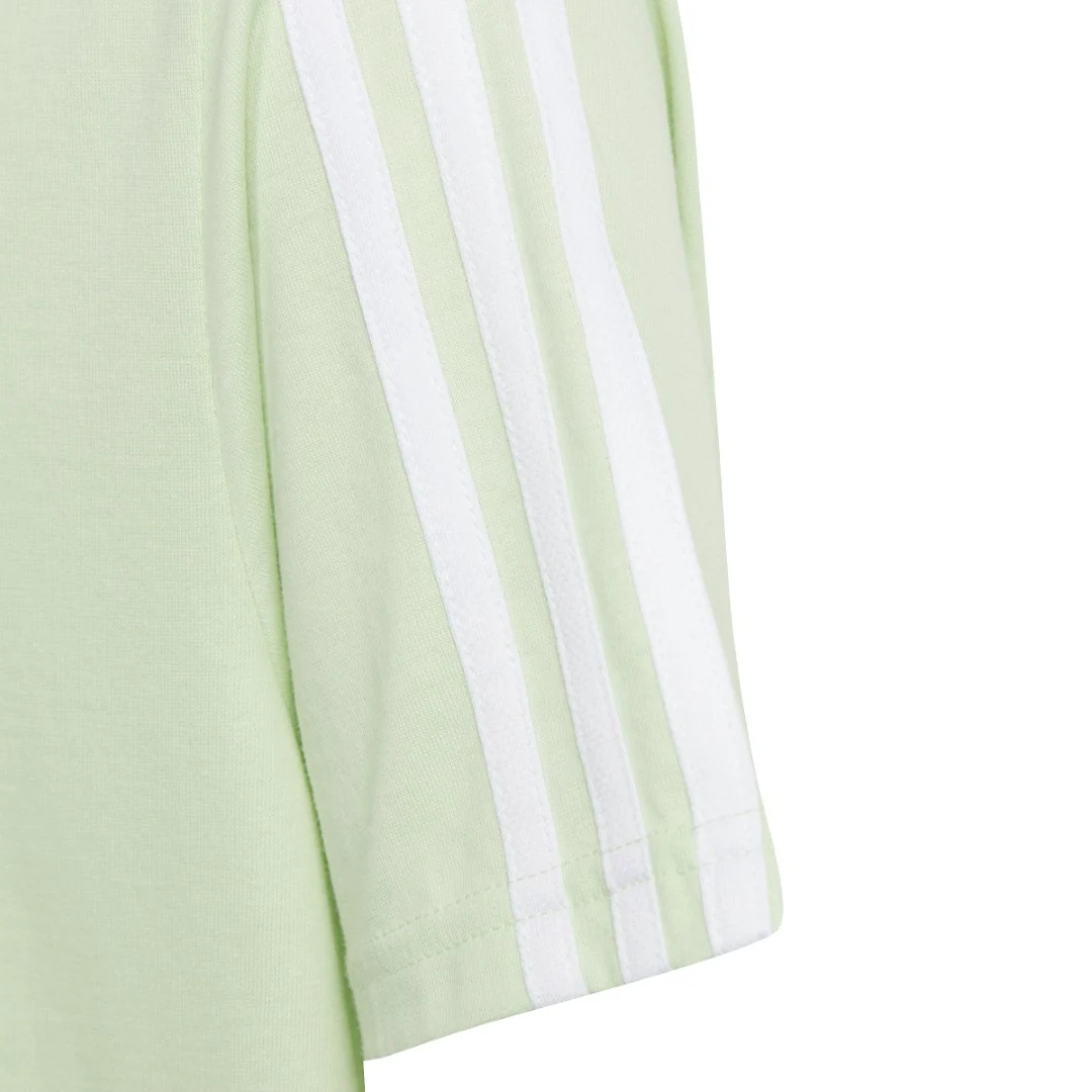 Essentials 3-Stripes Cotton Loose Fit Boyfriend T-Shirt - Image 3
