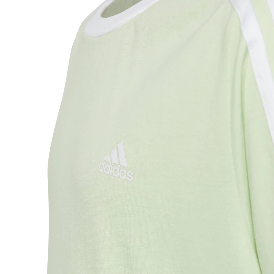 Essentials 3-Stripes Cotton Loose Fit Boyfriend T-Shirt - Image 5