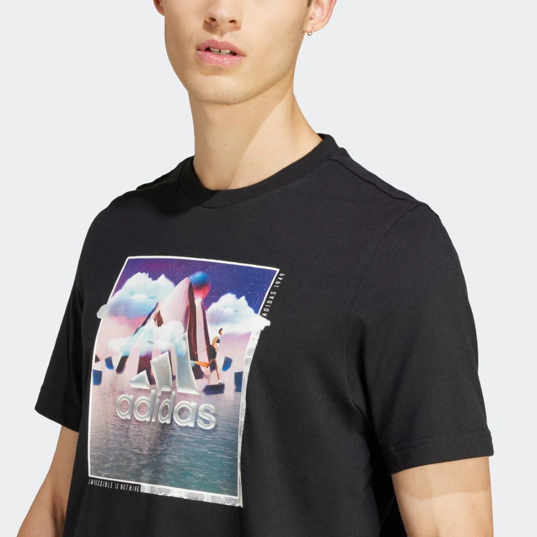 Landscape Badge Graphic T-Shirt - Image 4