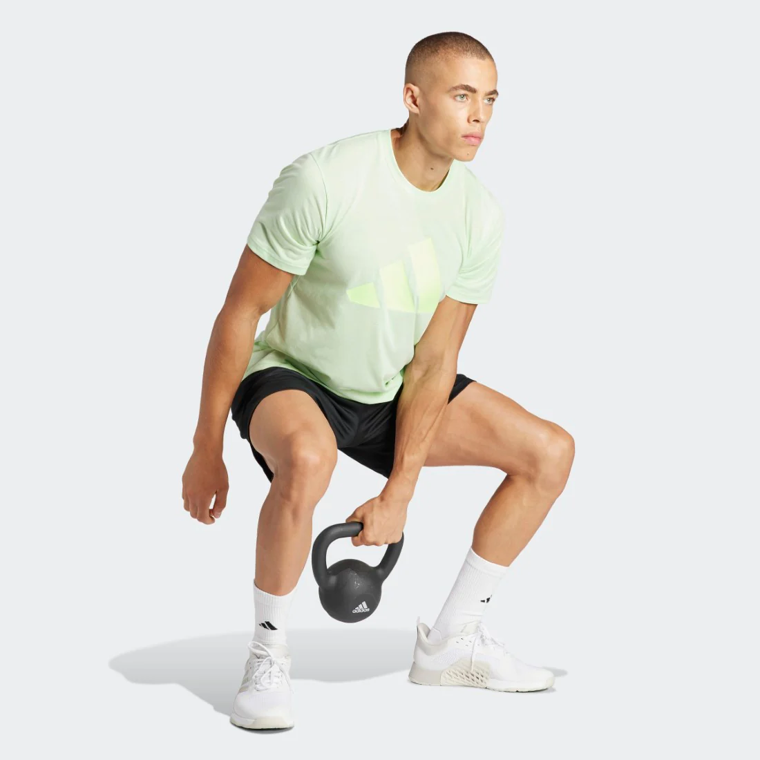 Train Essentials Feelready Logo Training T-Shirt - Image 3