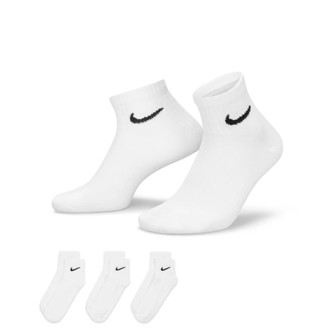 Everyday Lightweight Training Ankle Socks (3 Pairs)